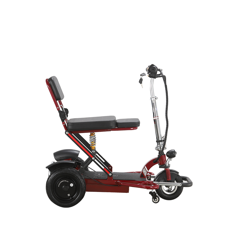 DDT076 3 Wheel Folding Steel Electric Mobility Scooter 