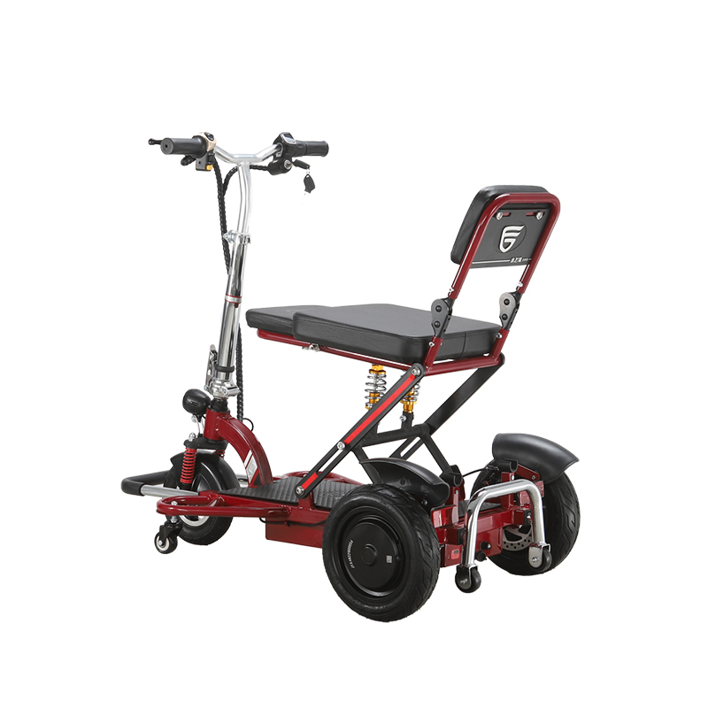 DDT076 3 Wheel Folding Steel Electric Mobility Scooter 