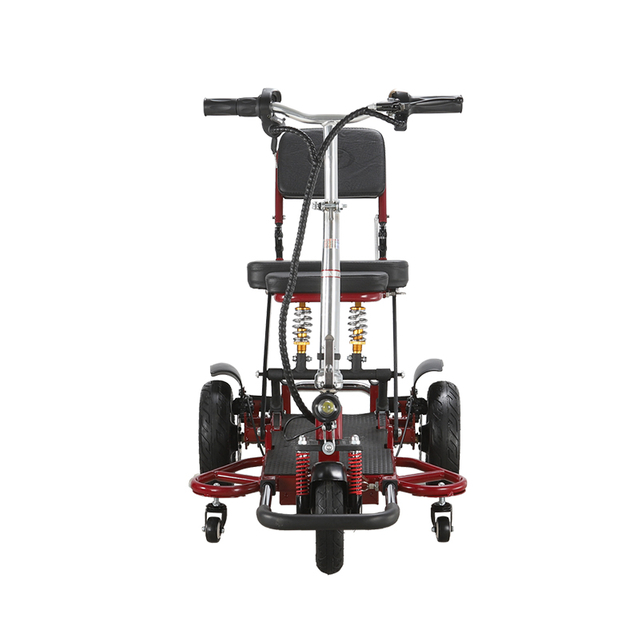 DDT076 3 Wheel Folding Steel Electric Mobility Scooter 