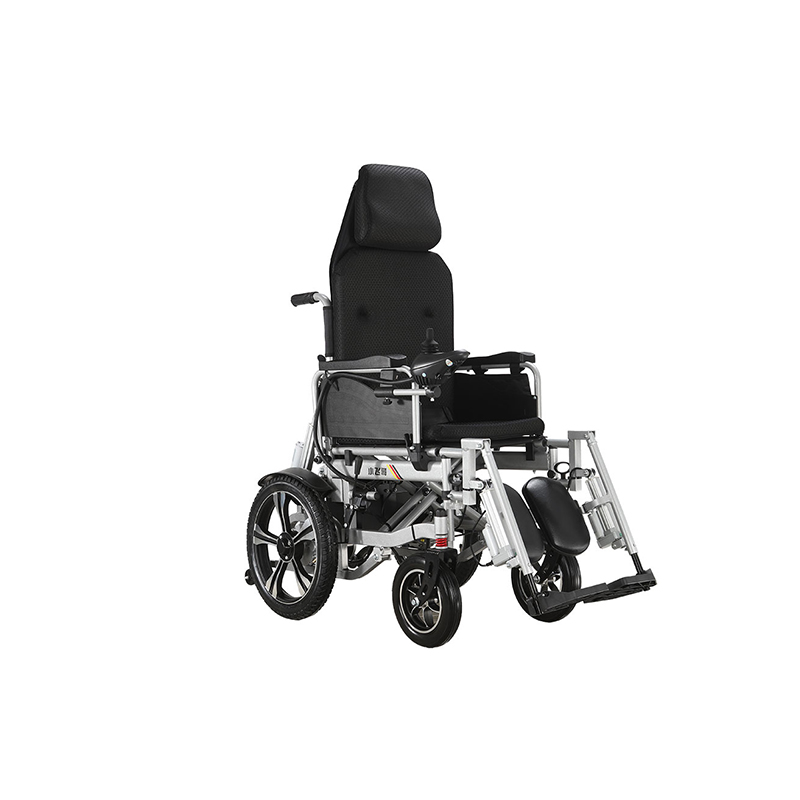 XFGW25-108AB Automatic Recline And Footrest With Remote Controller Steel Electric Wheelchair