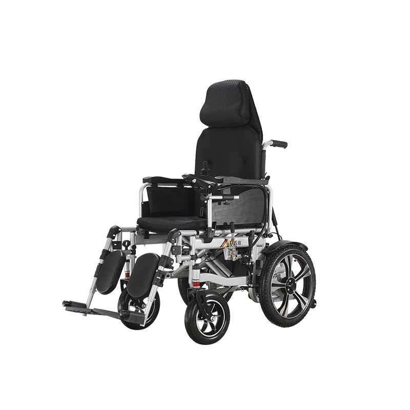 XFGW25-108MB Adjustable Backrest and Footrest Steel Electric Wheelchair 