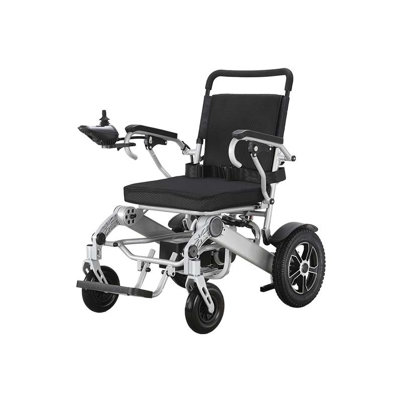 XFGW25-203 Aluminium Alloy Travel Folding Electric Wheelchair For Elderly 