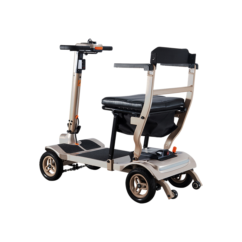 DDF100 4 Wheels Lightweight Folding Electric Mobility Scooter for Elderly 