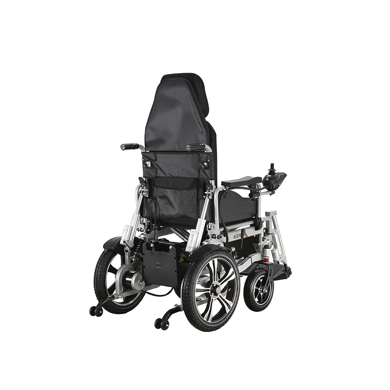 XFGW25-108AB Automatic Recline And Footrest With Remote Controller Steel Electric Wheelchair