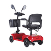 DDF105 4 wheel foldable red electric mobility scooter for adults