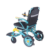 XFGN18-218 blue portable folding lightweight electric wheelchair