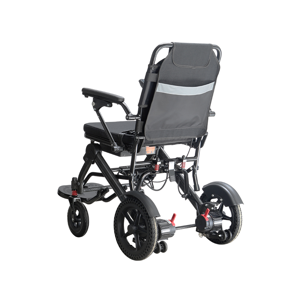 NXN18-208 Carbon Printing Electric Wheelchair For Carers