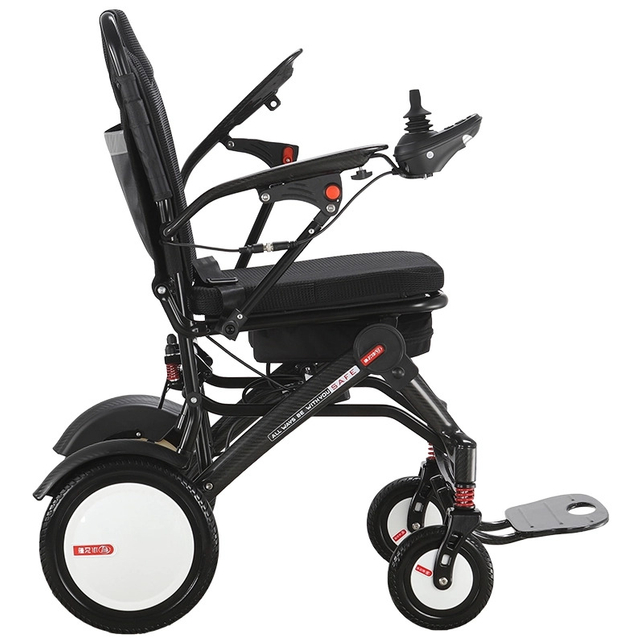 Carbon Fiber Lightweight Electric Wheelchair For Adults