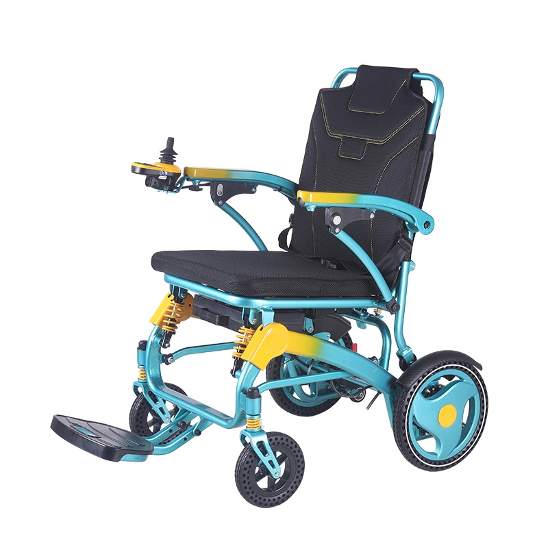 Long-lasting Foldable Electric Wheelchair For Outdoor