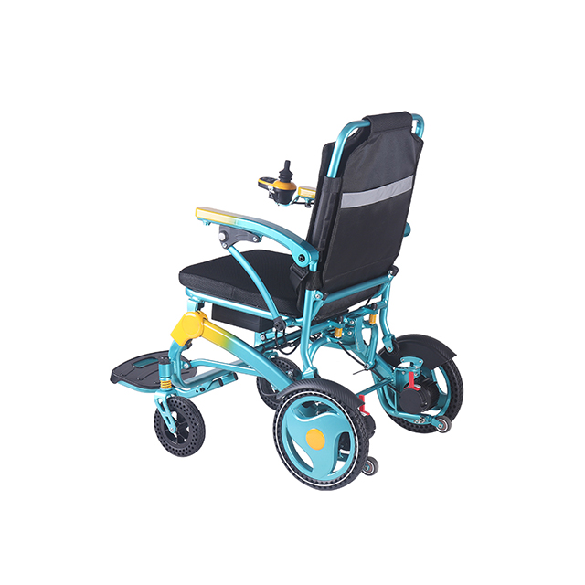 NXN18-218 Aluminium Foldable Electric Wheelchair For Elderly