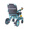 XFGN18-218 blue portable folding lightweight electric wheelchair