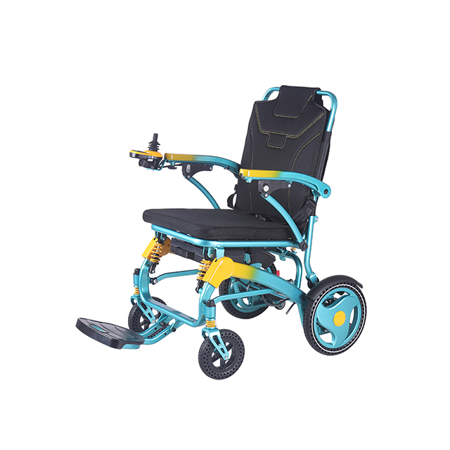 NXN18-218 Aluminium Foldable Electric Wheelchair For Elderly