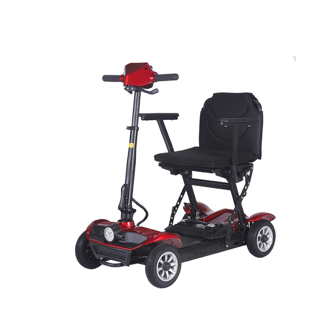 DDF104 Aluminium Alloy 4-Wheel Folding Electric Mobility Scooter