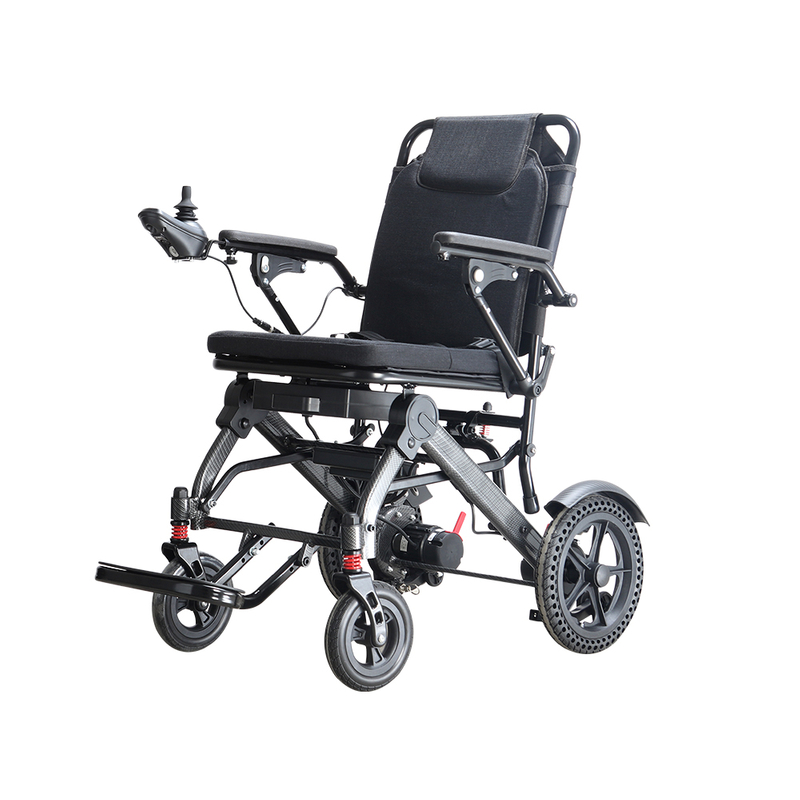 NXN18-208 Carbon Printing Electric Wheelchair For Carers