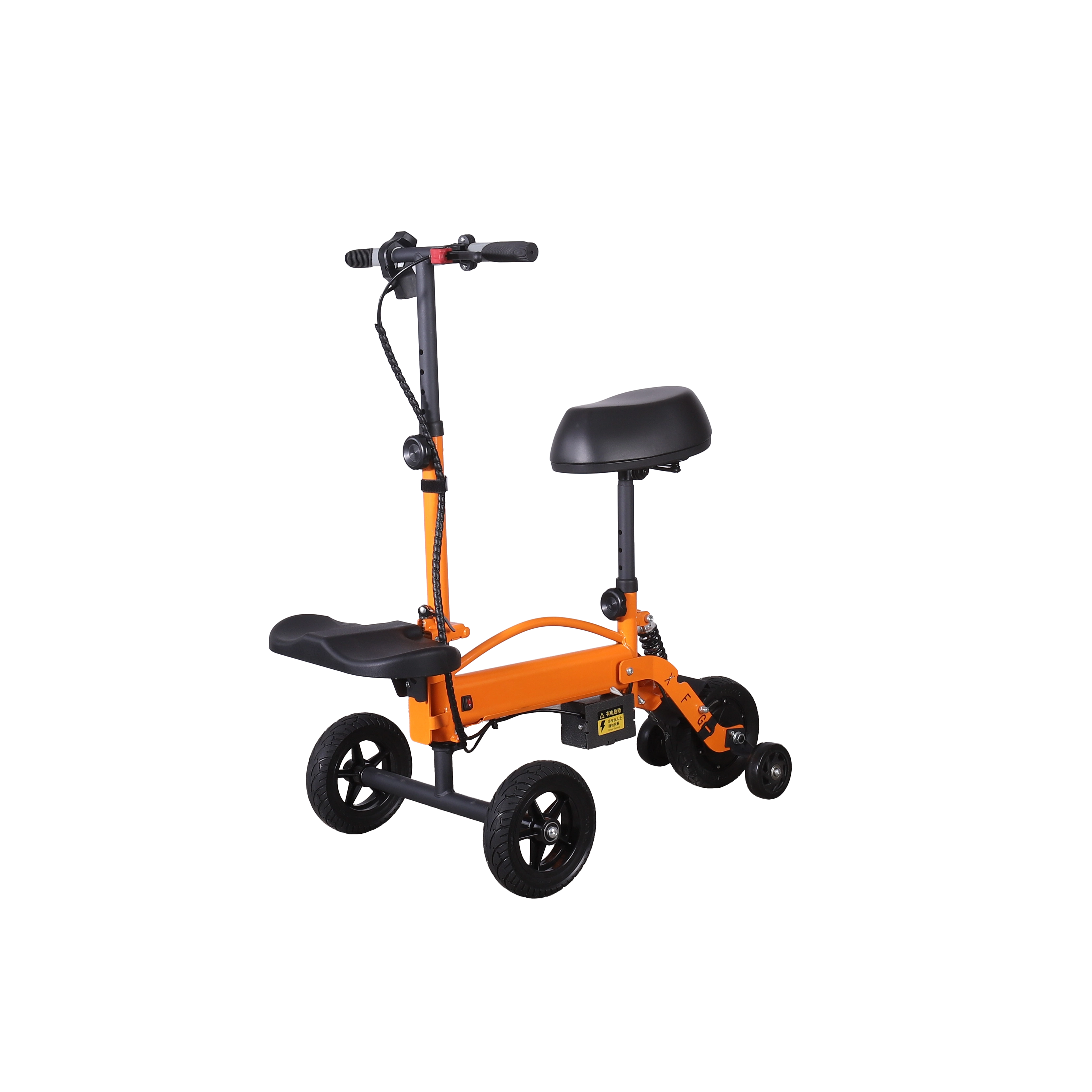 Lightweight Electric Walker Aid for Elderly People